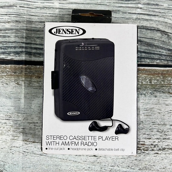 Jensen Portable Audio & Video Jensen Stereo Cassette Player With